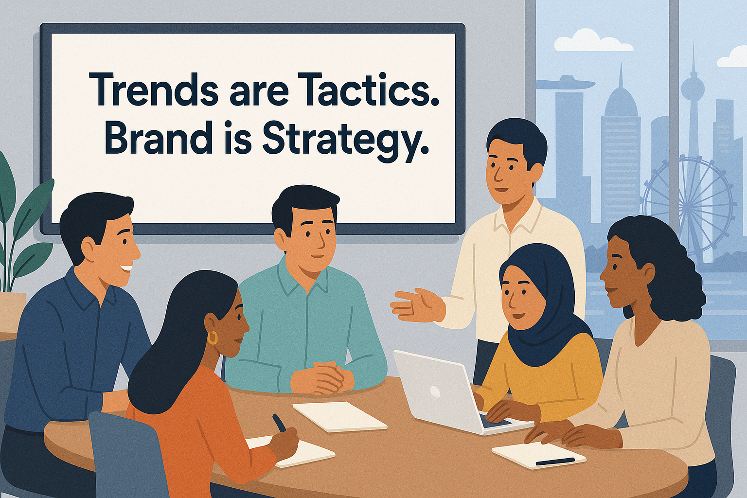 Trends are Tactics. Brand is Strategy